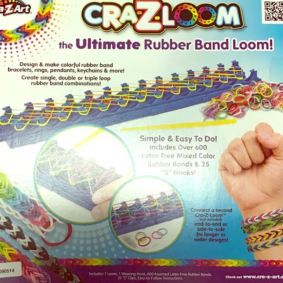 Genuine Cra-z-loom Loop Bracelet Maker Rubber Band - Picture 2 of 4